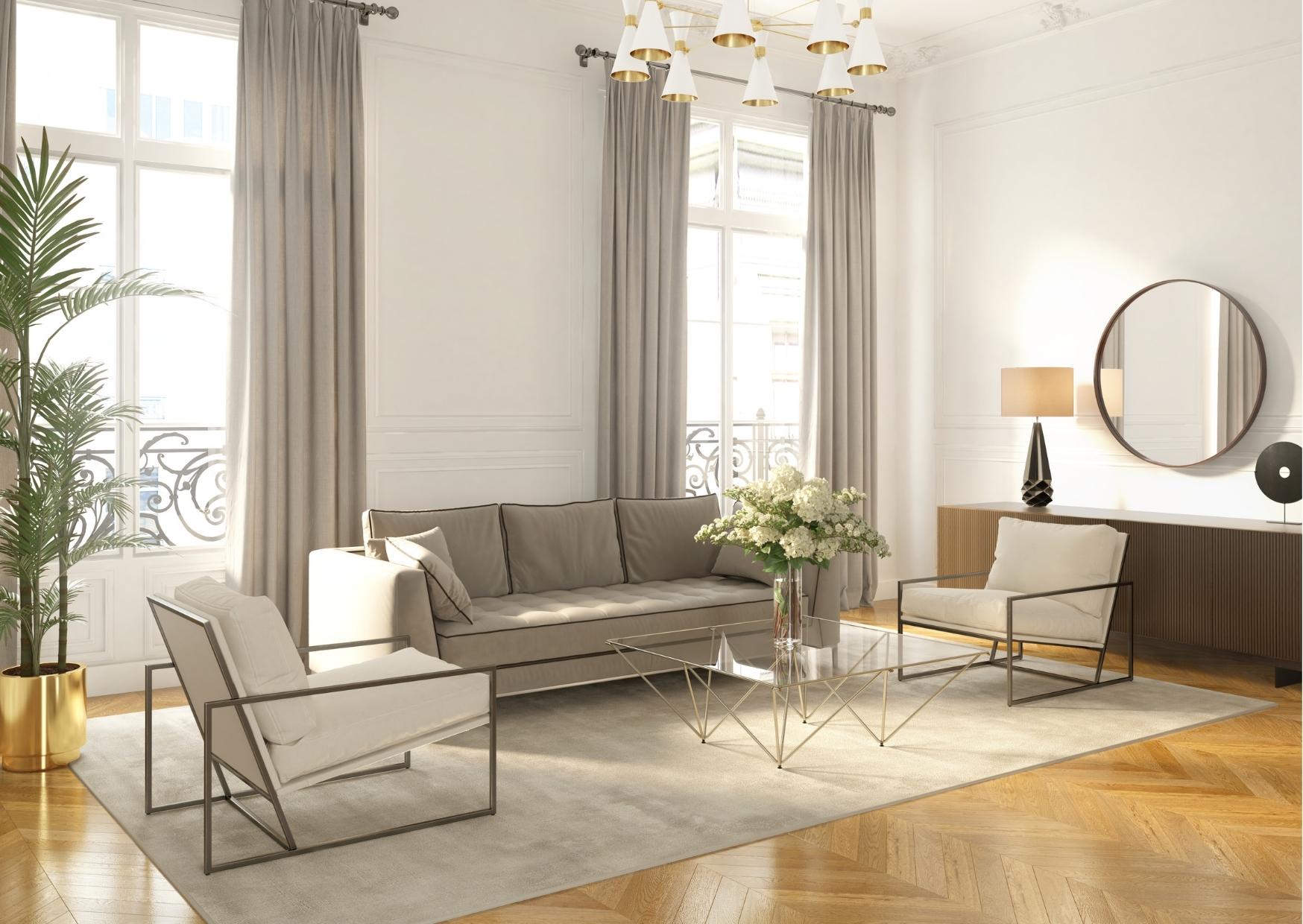 Elegantes Pariser Chic Einrichtung Bilder 1